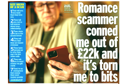 We help romance scam victims get their money back
